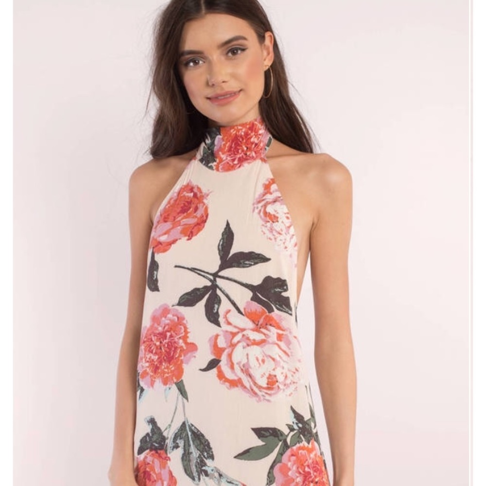 Tobi Floral Halter Dress